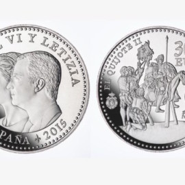 Monedas homenaje a «El Quijote»
